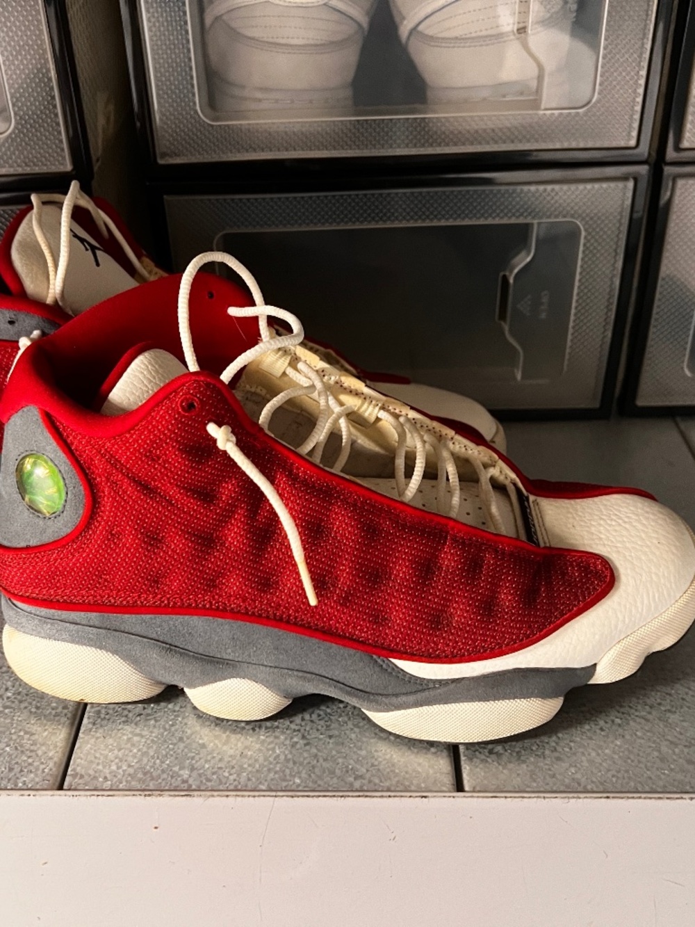 Jordan 12 - Red and White
